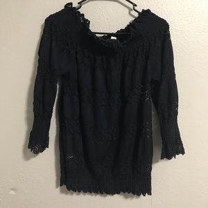 Dark blue women shirt